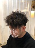 スパイラルパーマ