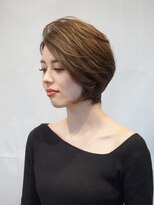 ヘアーデザインアンドボディーメイク R ショートレイヤーボブ