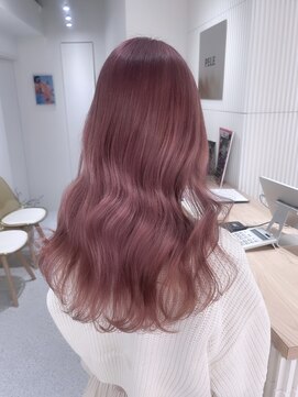 ペレ 渋谷(PELE) 前髪/アンブレラカラー/こなれミディ/イメチェン/ウェーブパーマ