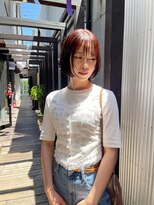 ウーフ(U-fu) フェイスレイヤーと丸みボブ