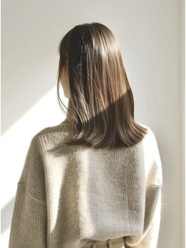 エムウィッシュ(M Wish)の写真/ワンランク上の髪質改善を…。【ハーブカラー×ダメージを抑えるプレックスTr】を導入☆ダメージを抑える！