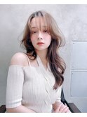 Liberte銀座 大人韓国風レイヤー×透明感ナチュラルベージュ