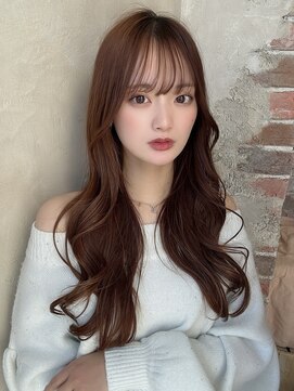 アフロート ルヴア(AFLOAT RUVUA) 20代30代大人かわいいセミロングヘア★レイヤーカット