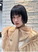 【TALO】ぷつっと黒髪ボブ
