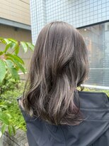 エイゾー(EIZO)&nbsp;インナーカラー/イヤリングカラー/ボブ/ピンク/グレージュ