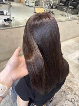 ネアー 新潟(NEER) アプリコットオレンジ/くびれヘア/ウェーブショート［新潟］