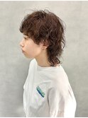 【中西里美】マッシュウルフ/プードルパーマ/町田