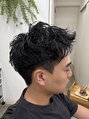 ヘア ナヴォーナ 千代ケ崎店(hair NAVONA) 直毛の方にピンパーマをして動きの出るショートスタイル!