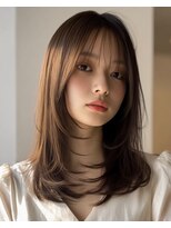 hum 立川【ハム】髪質改善・酸性ストレート・縮毛矯正 ココアベージュ/オリーブグレー/小顔/黒髪[立川/髪質改善]