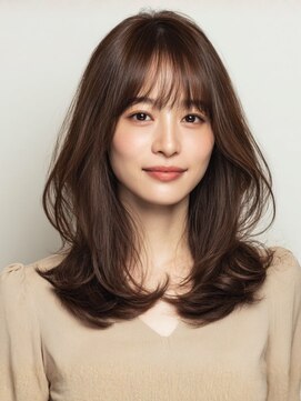 ダブル(W) 艶髪/艶感/艶髪/透明感/レイヤーカット/顔まわりカット/8