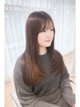 ネオリーブ チロル 横浜西口店(Neolive CiroL.) 艶髪/ロングレイヤー/小顔ヘア/オリーブベージュ【横浜】k