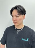 【寺本】センターパートメンズヘア