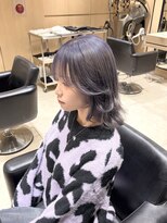 エイトヘアー(8 HAIR)&nbsp;ネイビーシルバー×ウルフ