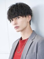 エイド 本店(aid) 無造作パーマソフトツイストランダムマッシュショート