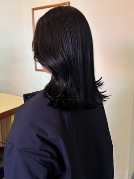 ヒントステーション(HINTSTATION) 〈浅草 半個室〉ミディアムスタイル/トーンダウンヘア