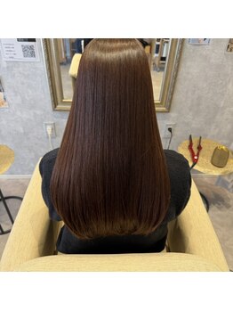 マレット 南蔵王(mullet.)の写真/【話題のネオメテオストレート取扱い】思わず触りたくなるうる艶髪実現*髪質に年齢を感じ始めた方にも◎