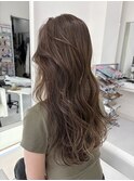 極細ハイライト透明感カラー