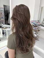 ドロップ&nbsp;極細ハイライト透明感カラー
