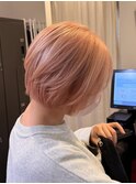 ピンクグレープ/ハイトーンピンク/エフェクトブリーチ