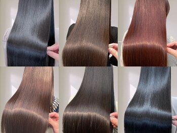 バックステージサカエ(BACK STAGE SAKAE)の写真/極上トリートメント×縮毛矯正で頑固なクセや広がりも自然な美ツヤ髪質改善スタイルへ《栄/錦/髪質改善》
