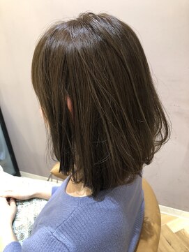ロンド ブランシュ 錦糸町北口(Lond blanche) オシャレ可愛いカーキグレージュボブ☆担当 副店長 川上功介