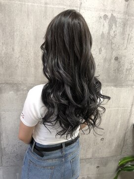 美容室 ソーイ(Soii) ハイライトをいかしてアッシュグレージュ