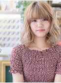 *bliss浦和*アレンジ自在♪外国人風ミディアムカールa