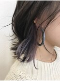 高知 南国市 20代30代40代インナーカラー小顔ウルフレイヤーボブ