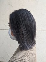 ソアヘアー(Soar hair)&nbsp;【Soar】グラデーションカラーグレープル×ストレート