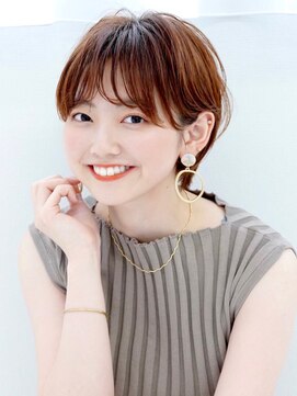 ヘアリゾート粋 ドゥオ 新宿南口店(dua) 丸みショート♪/小顔ショート【新宿三丁目店：白澤奈々】