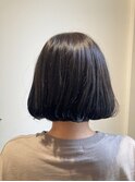 ツヤ感ボブ