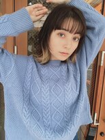 ルービック 枚方(Rubik's)&nbsp;大人可愛い20代30代40代黒髪レイヤーミディ/インナーカラー