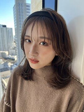 エクリ シセイドウ 麻布十番店(equri×SHISEIDO) 【麻布十番】韓国風カチューシャアレンジ♪