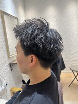 アマレット(Amaretto) スパイキーショート×ツイストパーマ