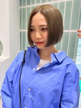 ゴカンムード(Gokan mood) 髪質改善白髪ぼかしインナーカラー縮毛矯正ブリーチハイライト