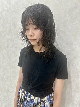 ロエン 西岡崎店(ROEN) #ウルフパーマ/20代/30代/40代/ウルフ/パーマスタイル