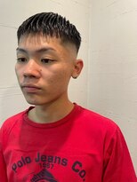 ビーバイエイトジェンツ(Bee by EIGHT GENTS)&nbsp;カルマパーマ/ベリーショート/ダークアッシュ/ニュアンスパーマ