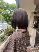 アンノ(anno)&nbsp;バイオレットブラウン×ボブ