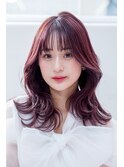 モテ髪外ハネくびれロング
