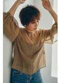 透明感ショートボブ