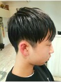 中学生のツーブロック