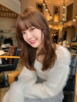 ラボヌールヘアーレーヴ 池袋店(La Bonheur hair reve)&nbsp;レイヤーロング美髪くびれワンカールブラウンベージュ