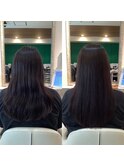 #髪質改善#酸性ストレート#縮毛矯正