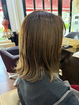 シャンプーボーイアネックス(SHAMPOO BOY Annex) 大人可愛いミディアムボブby ERINA