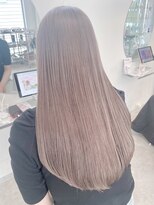 フウ(fuh)&nbsp;シルバーグレージュ/グレージュ/透明感カラー/ハイトーン/艶髪