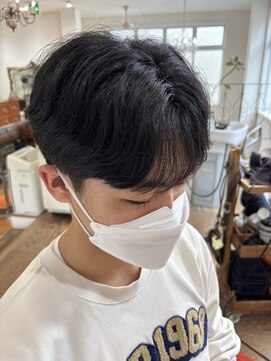 ヘア ヴァーゴ(Hair vago) シースルーマッシュ