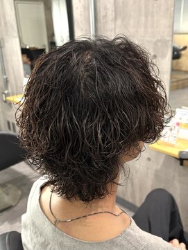 ビカムメンズヘアー 栄店(become men's hair) サーフカール/メンズパーマ/ブラウンカラー/メンズヘア/名古屋