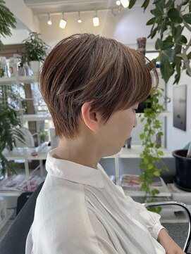 ヘアーズロイ(hair's Roi) 大人可愛いショートボブ