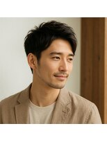 スープレックス ヘアーデザイン(SOUPREX HAIR DESIGN)&nbsp;大人メンズ柔らかショート　20代 30代 40代 50代 60代　ビジネス