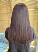 冬の髪質改善◎ストレートパーマ×美髪ロング